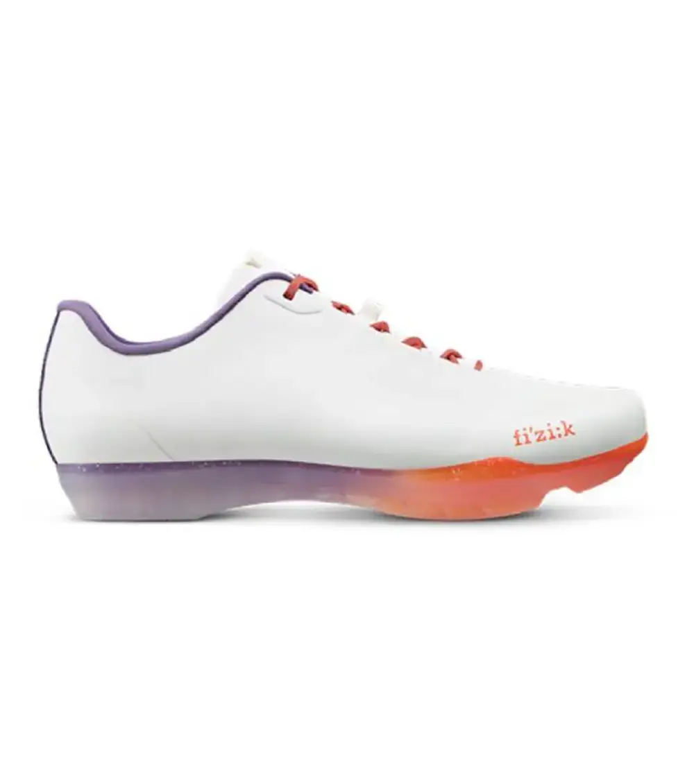 Fizik Tempo Beat Gravelbikeschoenen Wit/Oranje