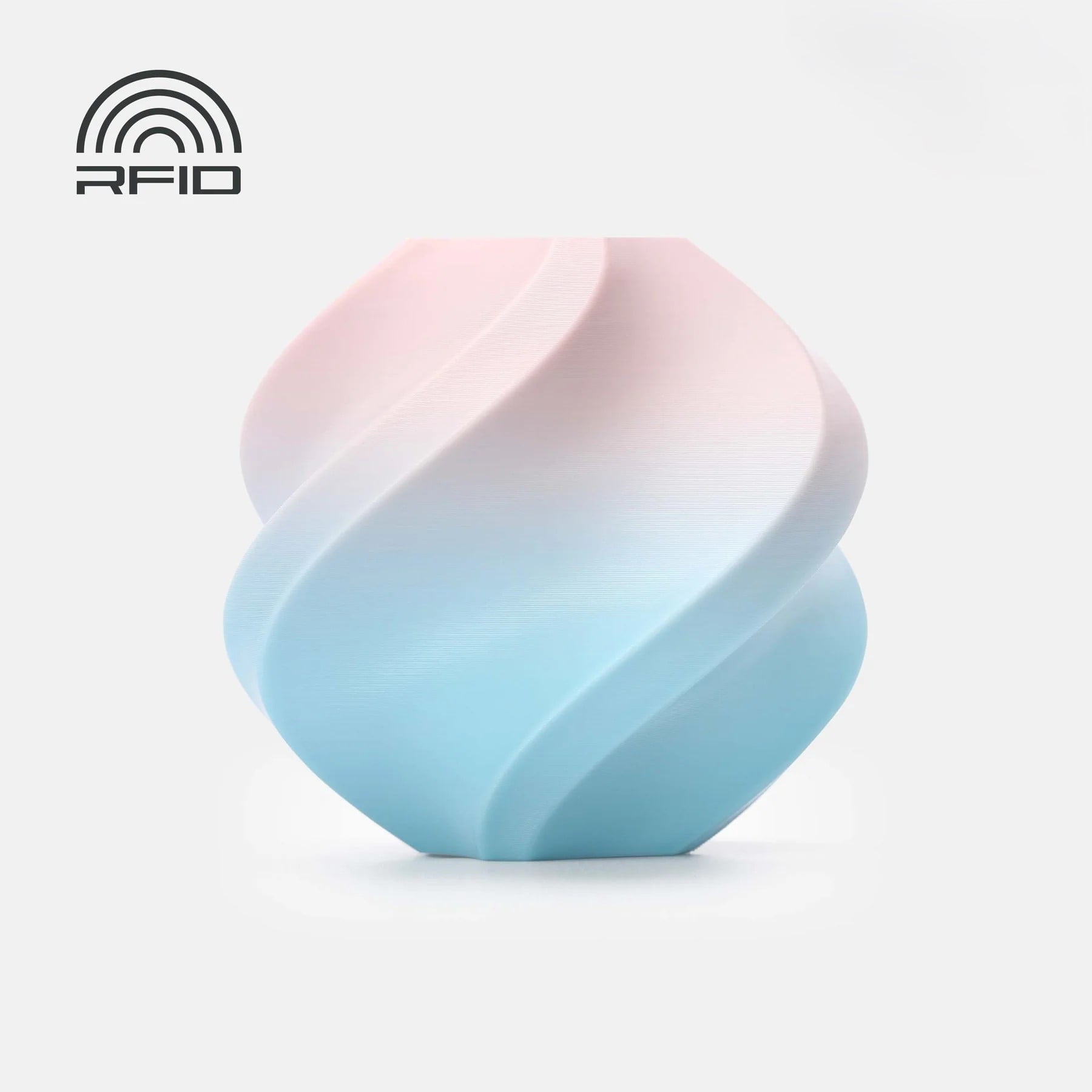 Bambu Lab  PLA Basic Gradient Cotton Candy Cloud, Spule (1.000 g)    PLA mit sanftem Farbverlauf