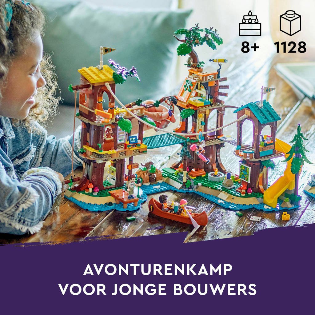 Lego avonturenkampAvonturenkamp boomhut Rollenspel Speelgoed voor Kinderen met Boot 42631