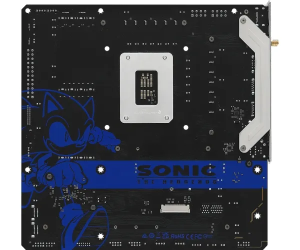 ASRock B760M PG Sonic WiFi - Bundkort - micro ATX - LGA1700 sokkel - B760 Chipset - USB-C 3.2 Gen2, USB 3.2 Gen 2, USB 3.2 Gen 1 - 2.5 Gigabit LAN, Wi-Fi 6E, Bluetooth - onboard grafik (CPU påkrævet) - HD Audio (8-kanaler)