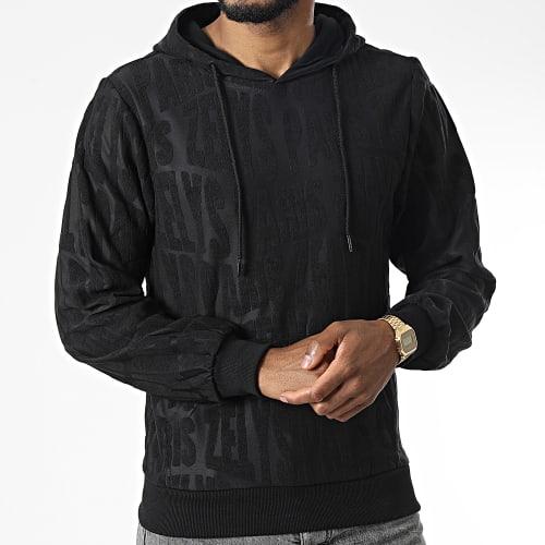 Sweat Capuche Spong Noir