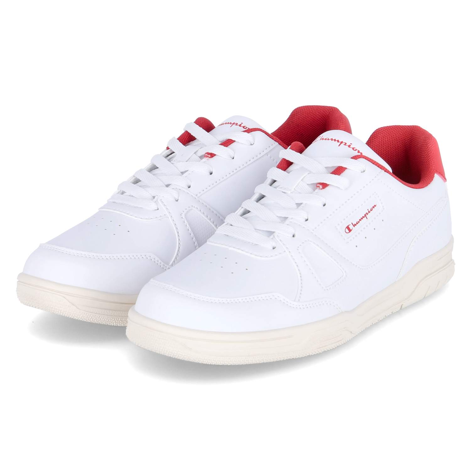 Champion Low Sneaker TENNIS CLAY 86 - wht/red