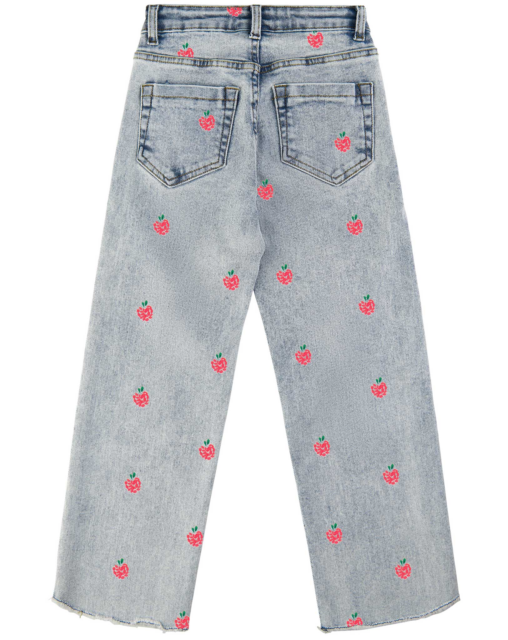 Jeanshose JUANA WIDE light blue