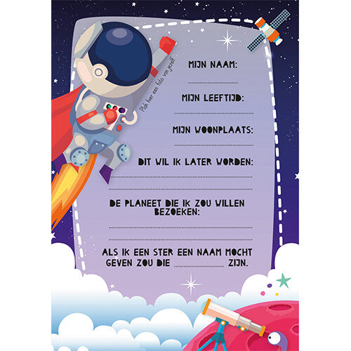 Lantaarn publishers doeboek en puzzel ontdek de wereld - ruimte - 107st