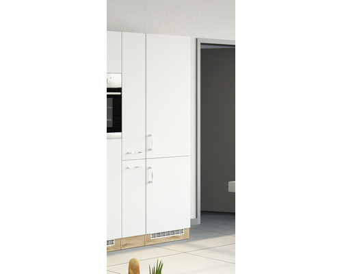 Held Furniture Apothekerskast Sorrento BxDxH 30x60x200 cm wit mat gedemonteerd