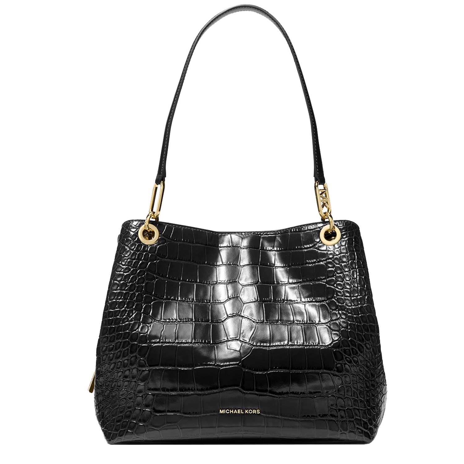 Michael Kors Kensington LG Shldr Tote 30F4G8KE3 black