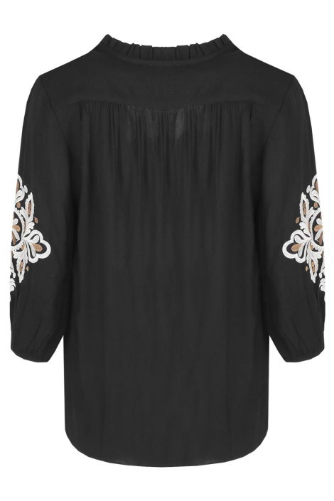 C&S The Label zwarte dames blouse