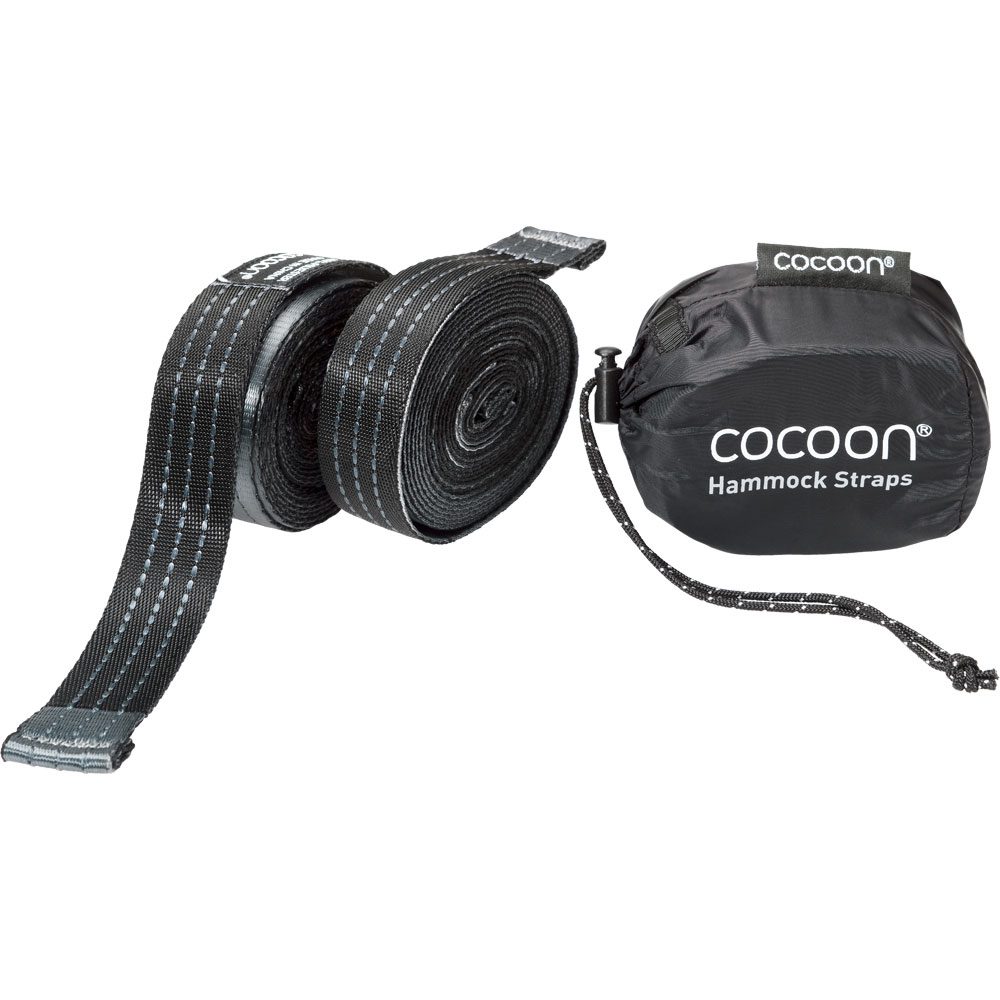 Cocoon Hängematten Straps Improved black grey