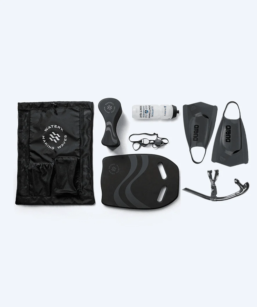 Watery svømmenet - Ultra Light 40L - Sort