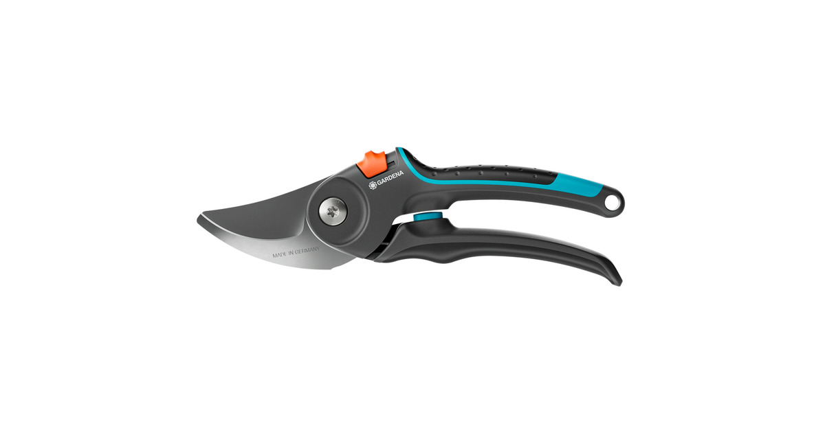 GARDENASnoeischaar PremiumCut Pro​ Fresh Wood, Bypass  (Grijs/turquoise, 24 mm snoeidiameter)