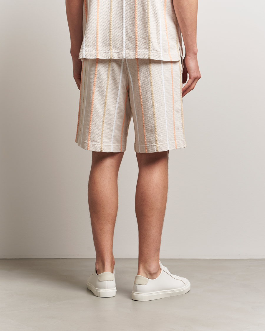 J.Lindeberg Simon Stripe Shorts Moonbeam