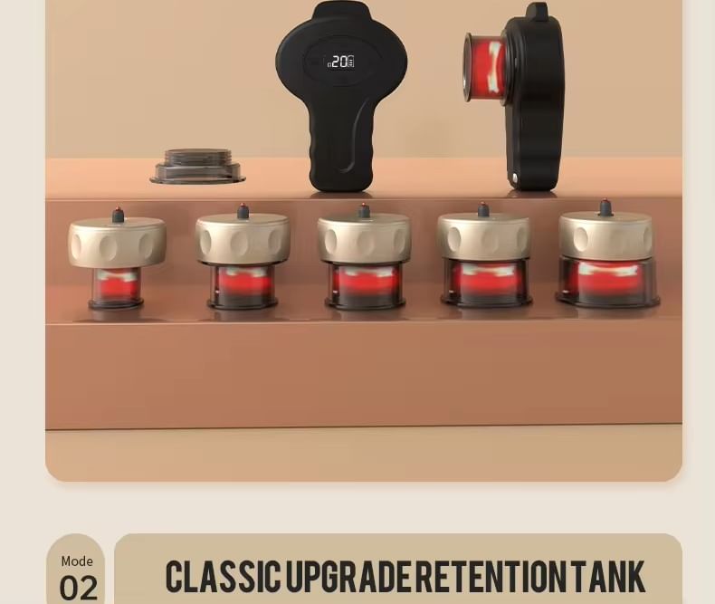Thalia - USB oplaadbare cuppingtherapie-massager (verschillende uitvoeringen)