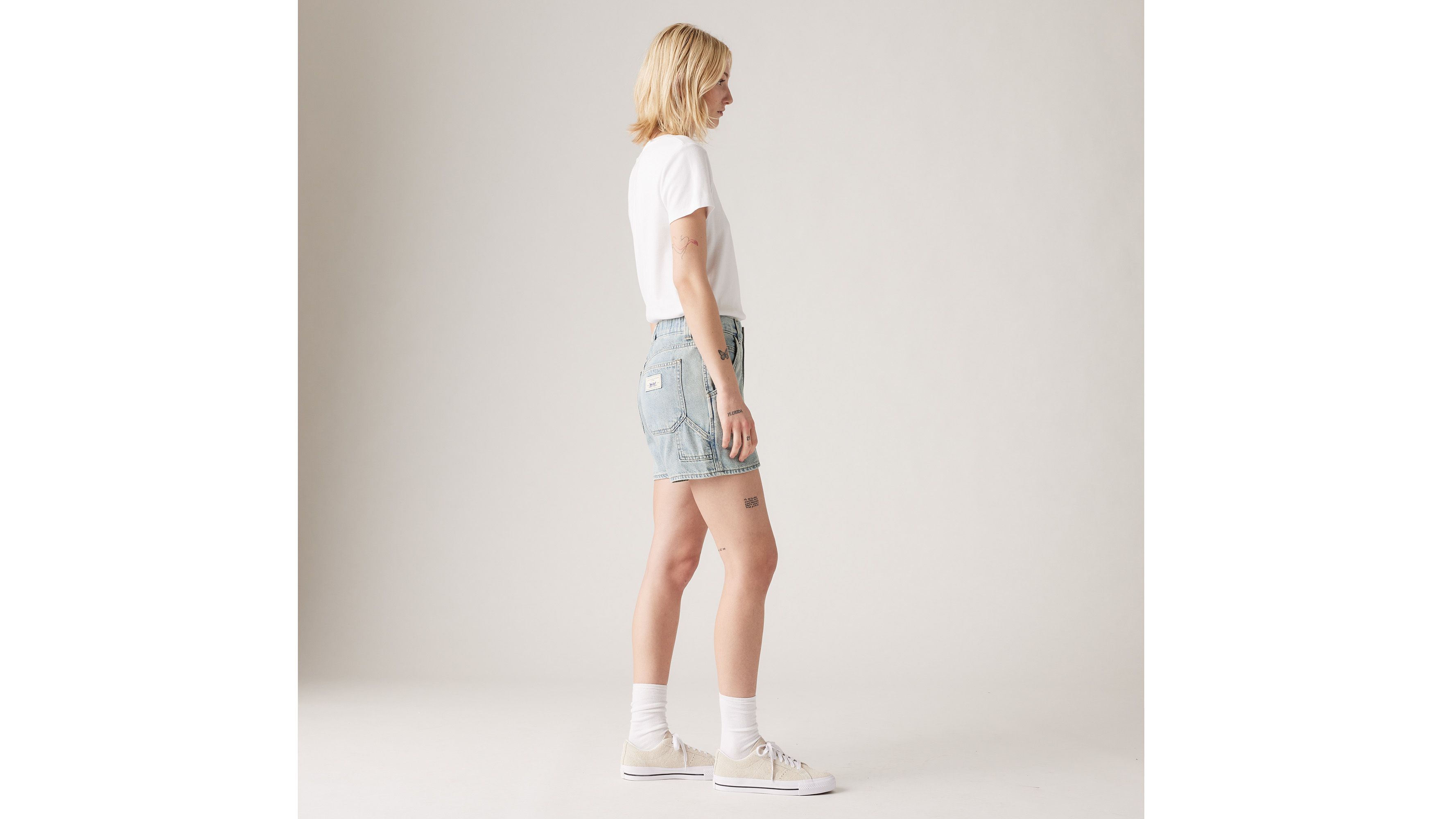 Short Carpenter Lightweight - Make A Difference - Bleu
