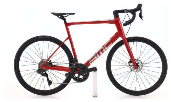 Produit reconditionné · BMC Team Machine SLR One Carbone Di2 12V · Rouge / Vélo de route / BMC | Très bon état