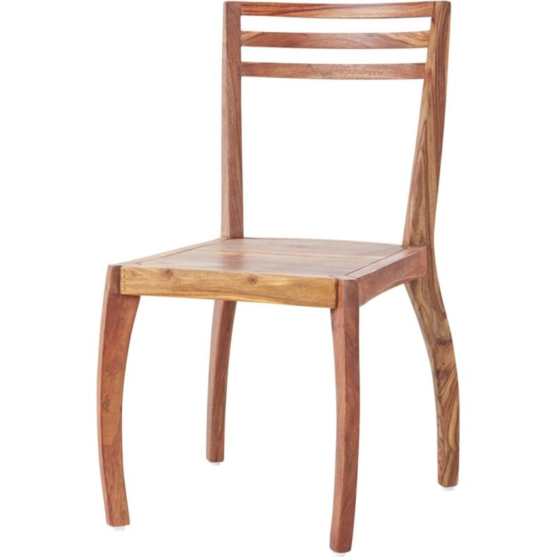 Chaise Luna en palissandre massif