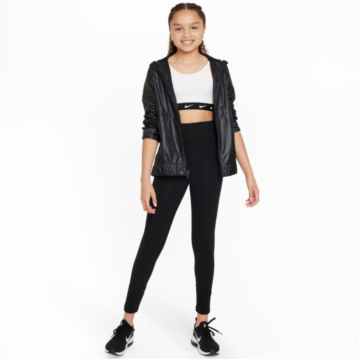 Nike Junior BH Dri-FIT One Sports Bra Hvid