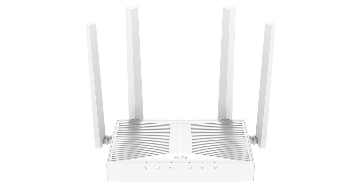 CudyAX3000 Gigabit Wi-Fi 6 Mesh Router  (Wit, Cudy Mesh)
