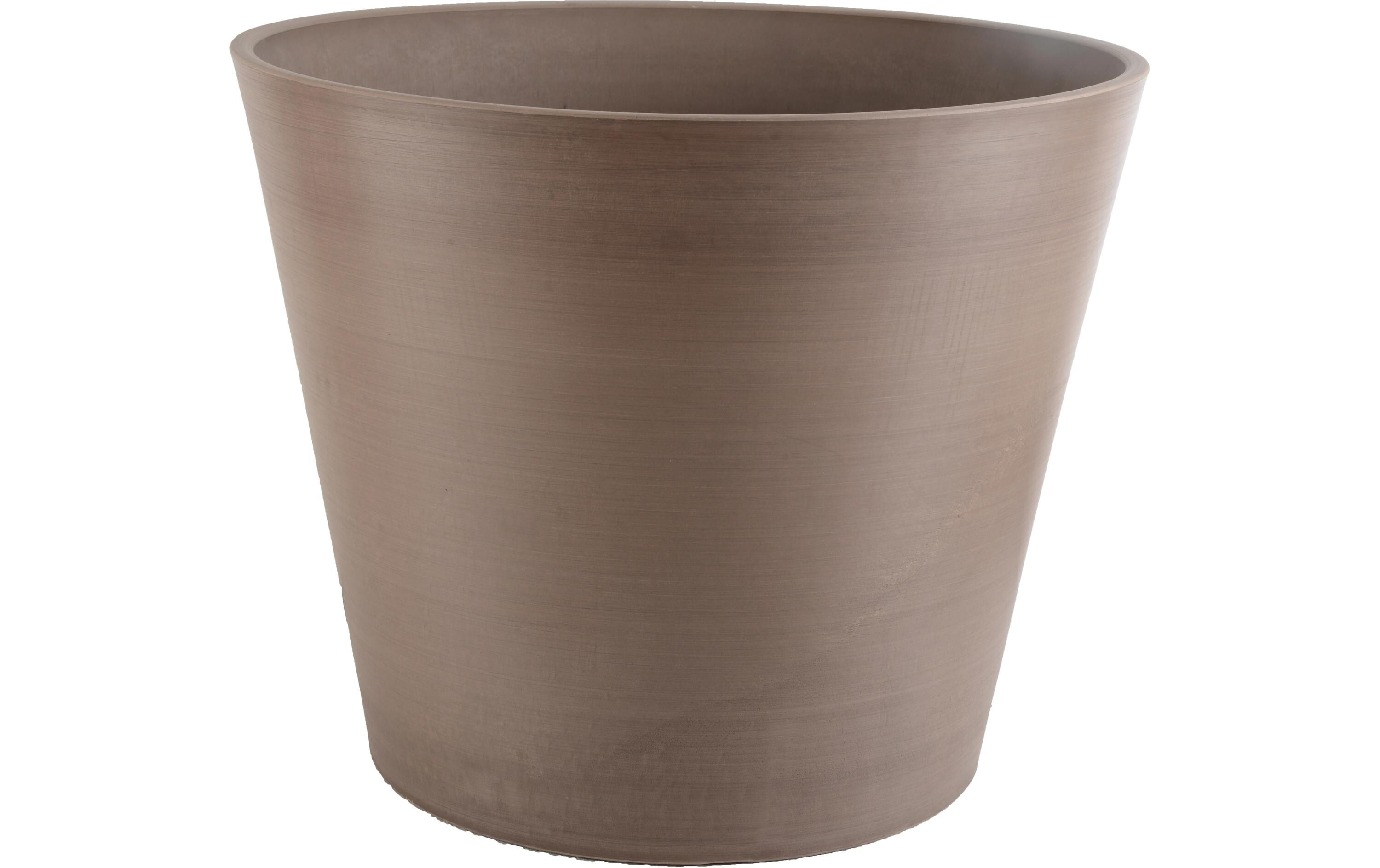 Blumentopf Woodstone Ø 35 cm x 33 cm TaupePflanzentopf