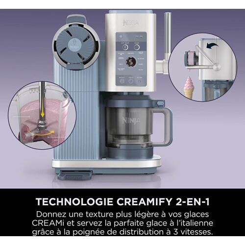 Sorbetière Ninja CREAMi Scoop & Swirl NC702EU