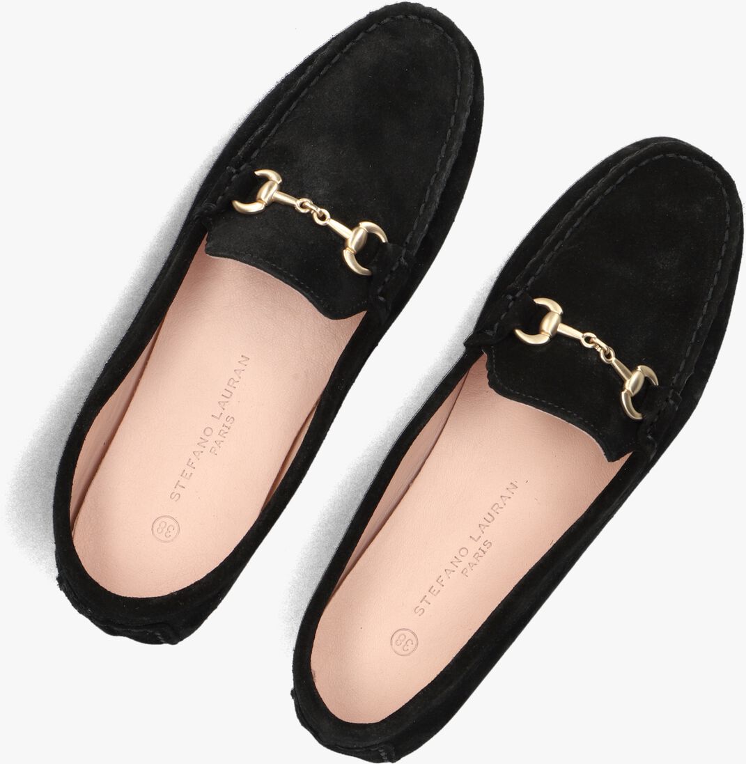 zwarte stefano lauran mocassins 11733