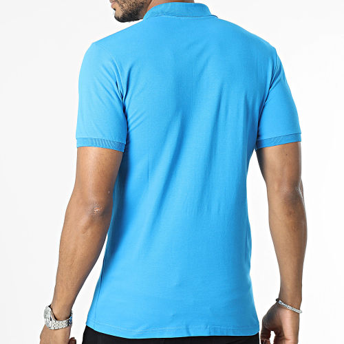 Polo Manches Courtes Bleu