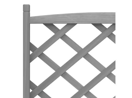 Jardinière bac lit surélevé bois marron 75 x 35 x 150 cm 02_0038326
