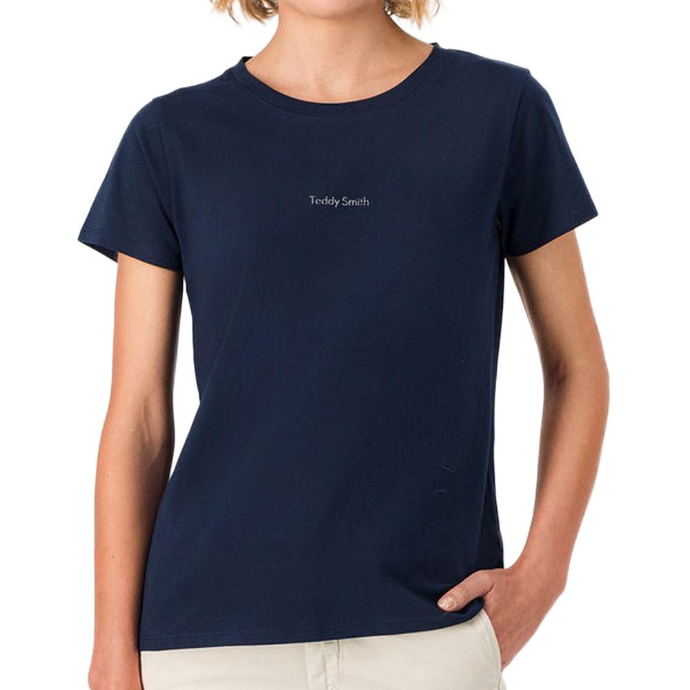 Teddy Smith T-shirt Marine Femme Teddy Smith Ribelle