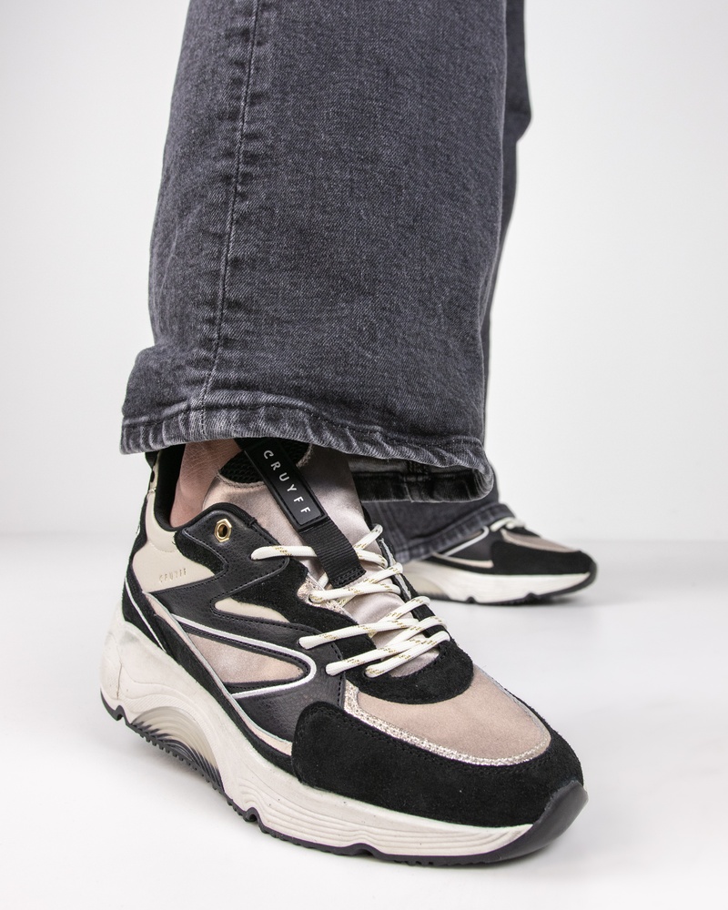 Cruyff Madina Bold Lage sneakers  - zwart
