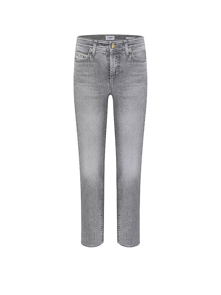CAMBIO Jeans Slim Fit 7/8 PIPER grau