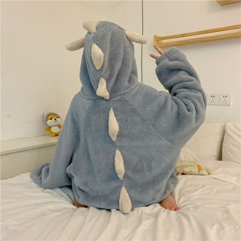 Ukiyo - Lange mouwen dinosaurus pluizige pyjamajas