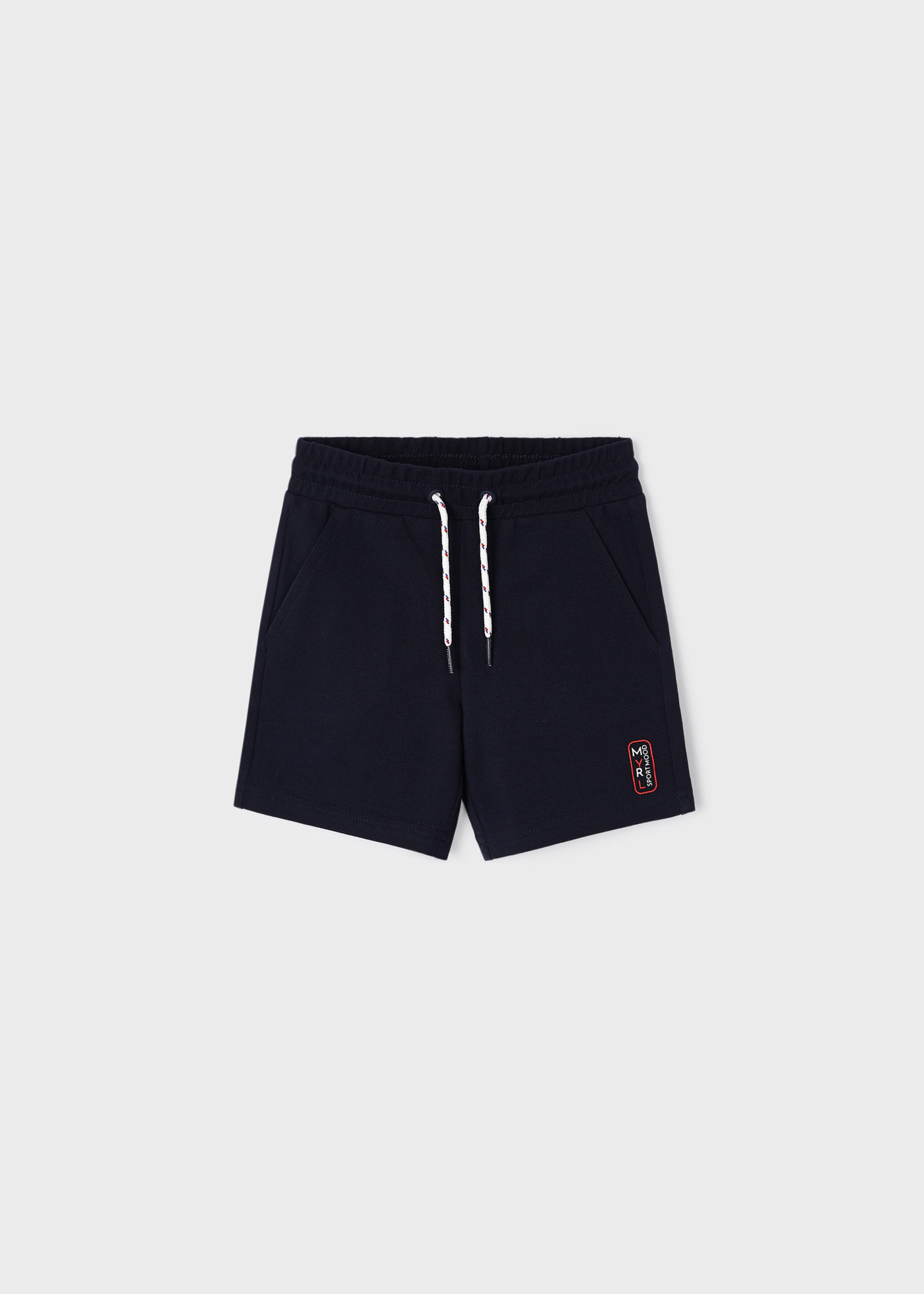 Bermudas de algodão sustentável para meninos