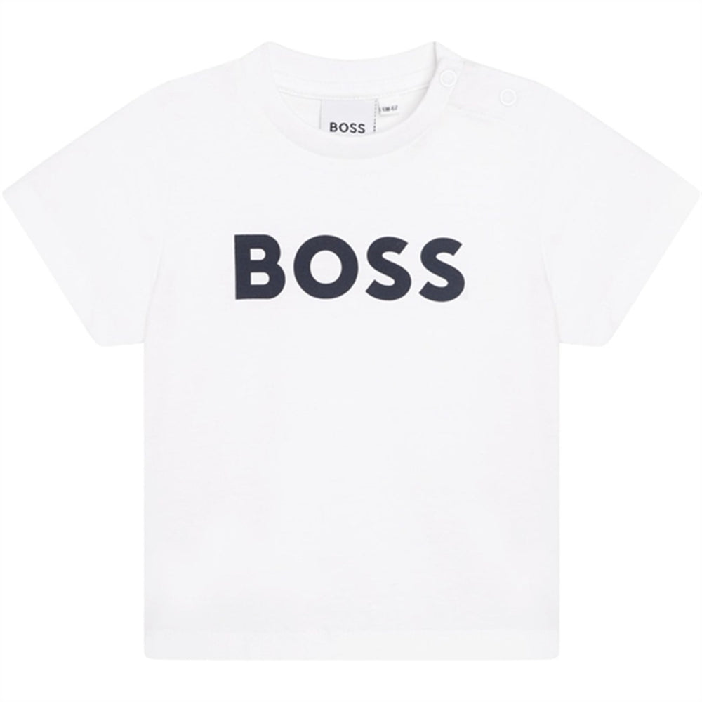 Baby T-shirt White - Hugo Boss → Luksusbaby.dk