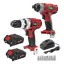 Drillpakke 150 Nm/35 Nm 2x2,0 Ah 18 V