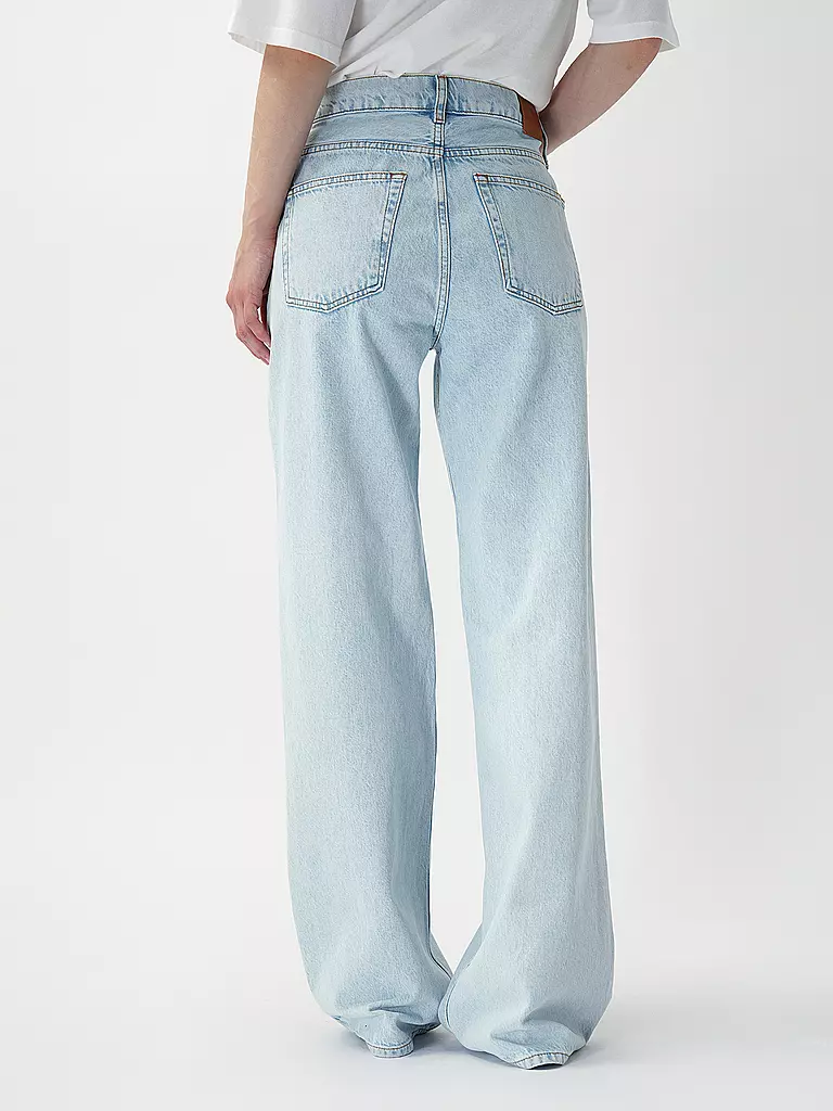 ANINE BING Jeans Wide Fit HUGH blau