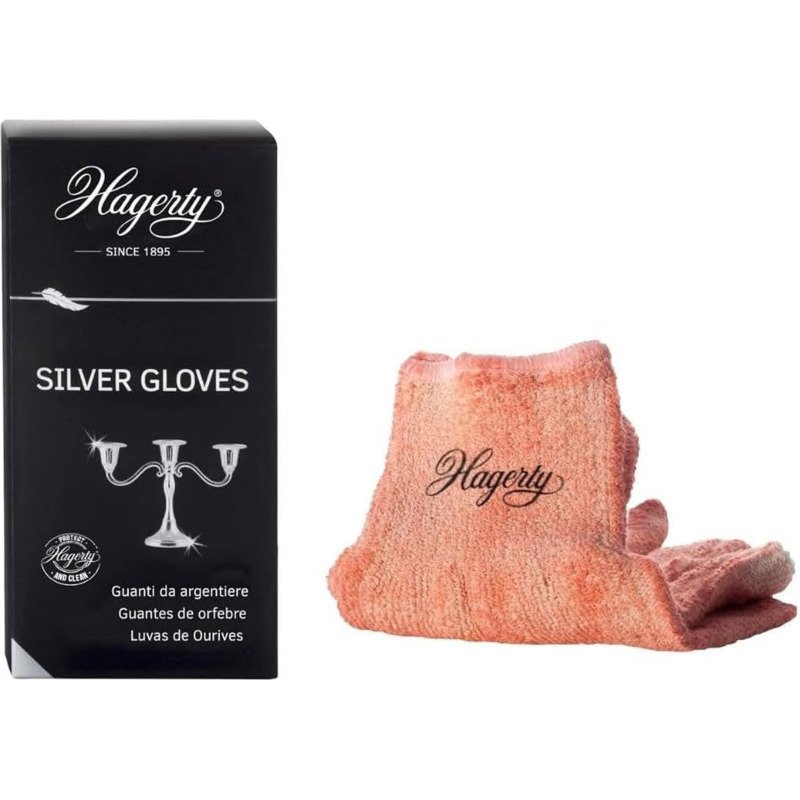 Gants d'orfèvre pour argenterie Silver Gloves Hagerty - 1 paire