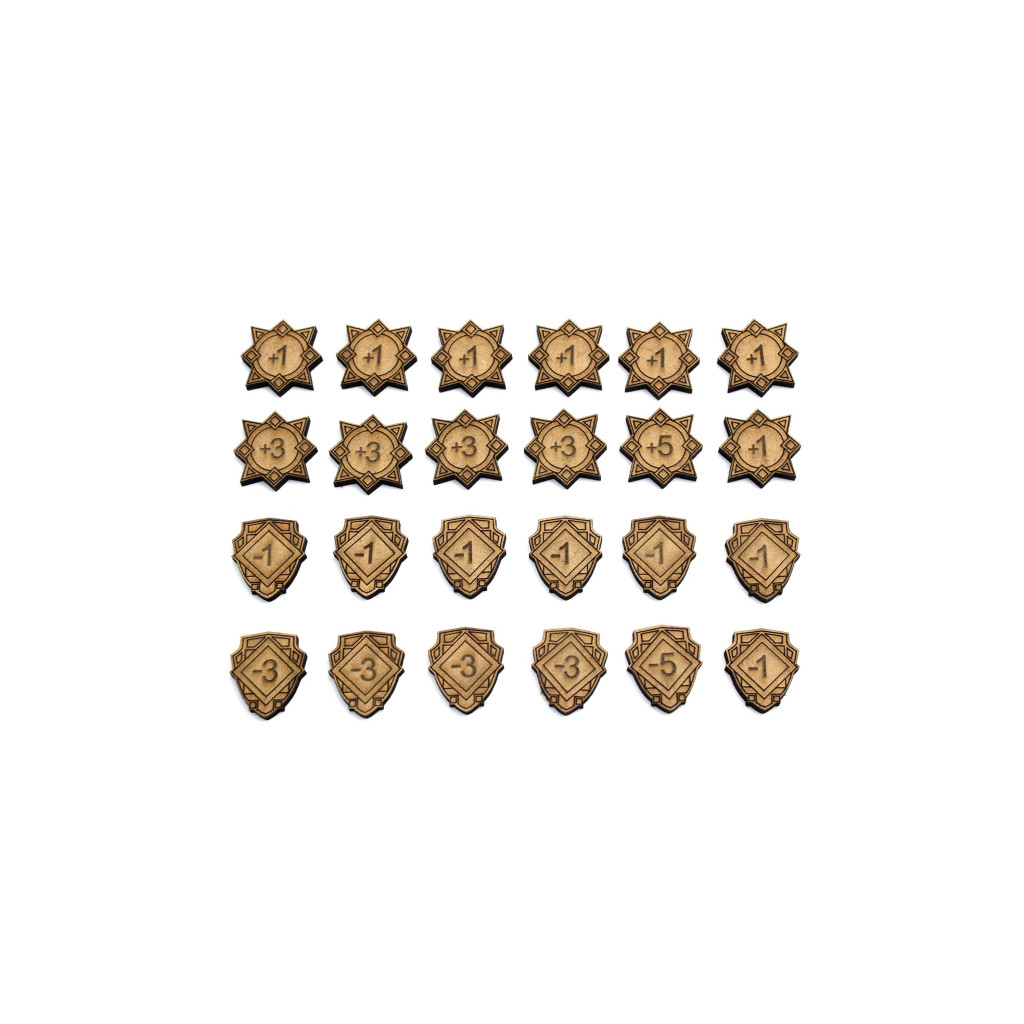 Set de 24 Jetons pour jeu Lorcana