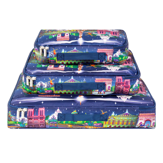 Set de 3 pochettes de voyage - Travel organizer