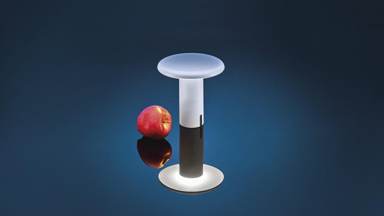 Artemide Takku tafellamp LED oplaadbaar anodized grey