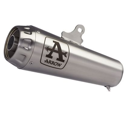 Silencieux Arrow Nichrom Pro-race embout acier - Gris