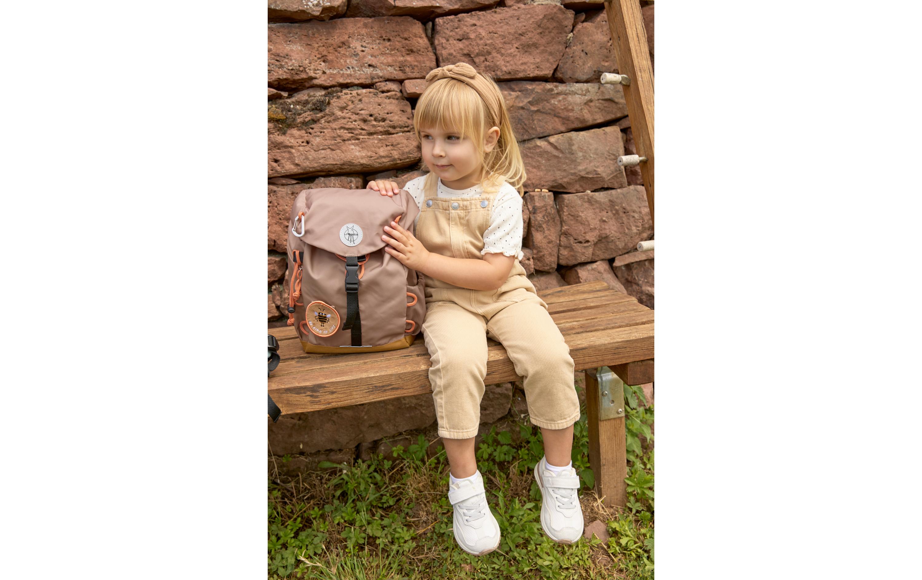 Rucksack Mini Backpack Outdoor Nature HaselnussWasserabweisender Kinderrucksack mit gepolsterten Schultergurten