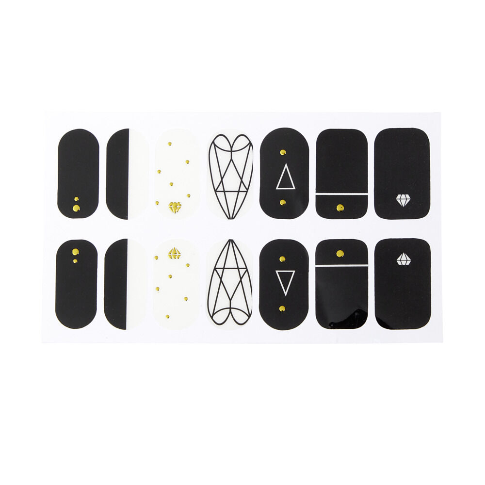 Stickers pour ongles x24 autocollants