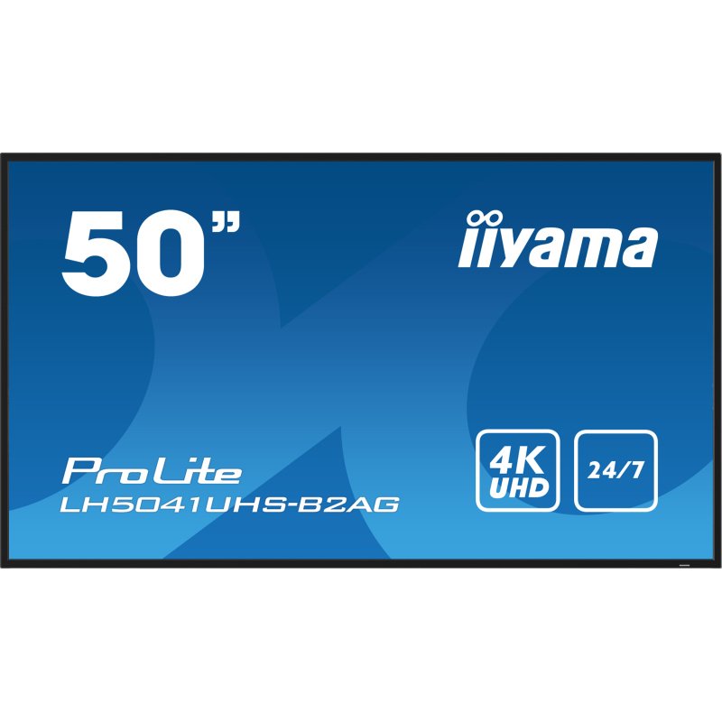 iiyama LH5041UHS-B2AG Écran d'affichage dynamique Écran plat de signalisation numérique 127 cm (50