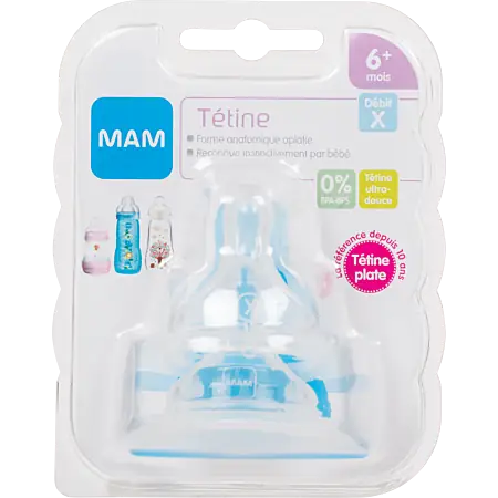Tétine Débit X - 2 Tétines