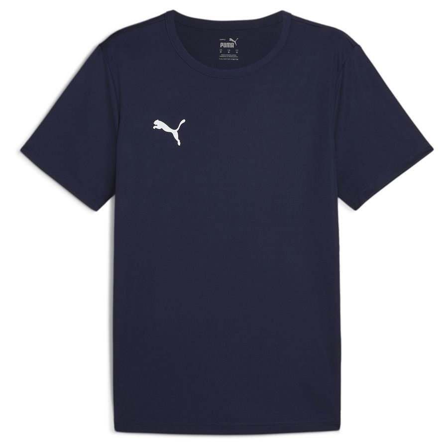 PUMA Maillot teamRISE - Bleu Marine/Blanc