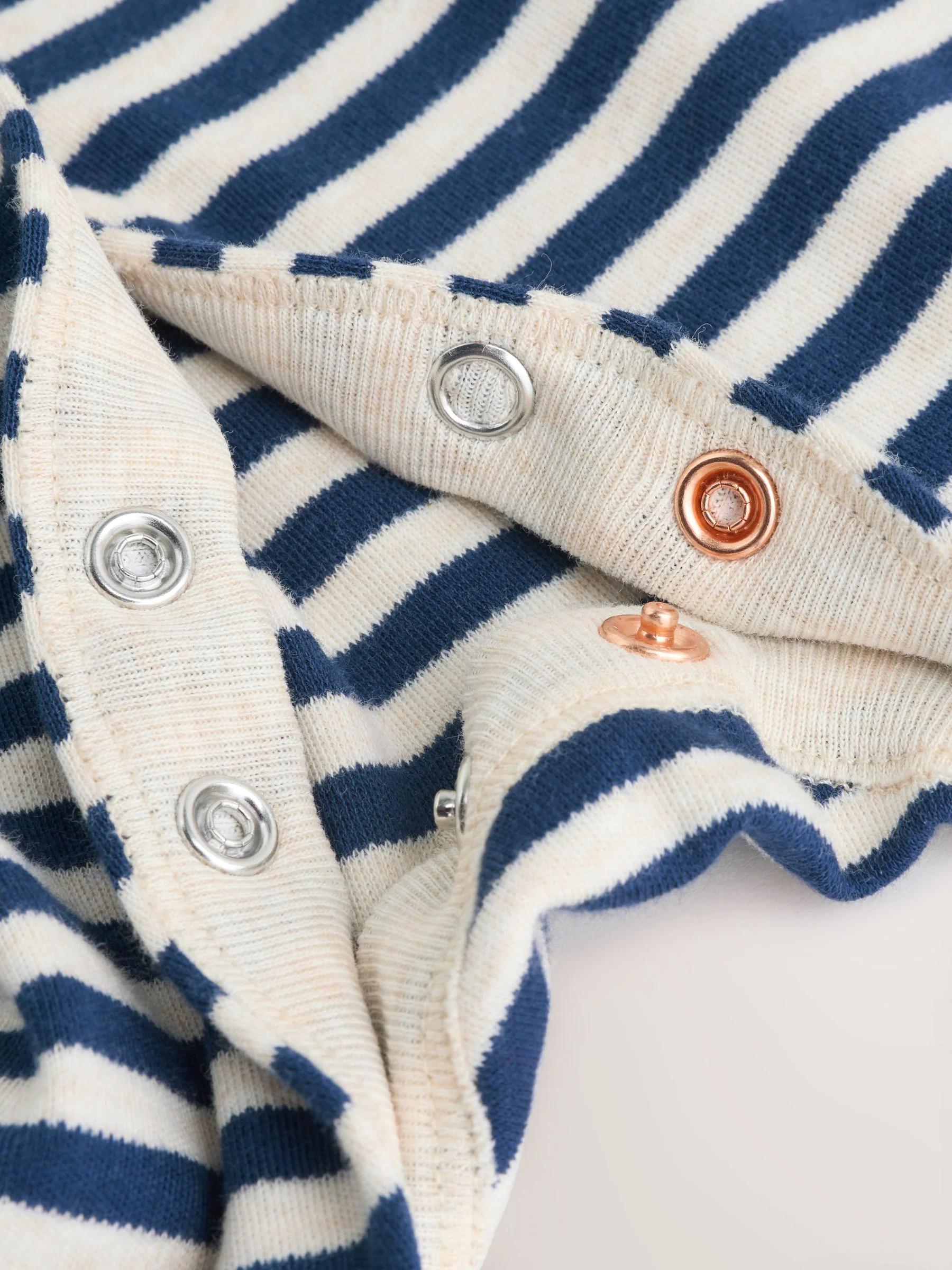 Navy Stripe Mummys Little Cub - Baby Family-pyjama (0-2jr)