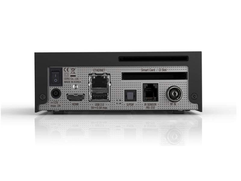 VU  Kabel-Receiver Zero 4K SAT-Receiver mit DVB-C- und DVB-T2-Tuner