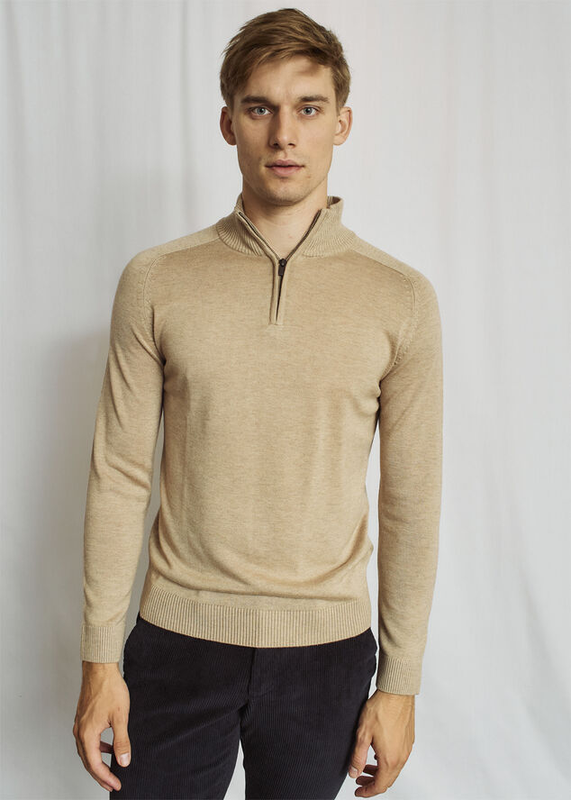 Bruun & Stengade BS Pelle Regular Fit Knitwear Sand