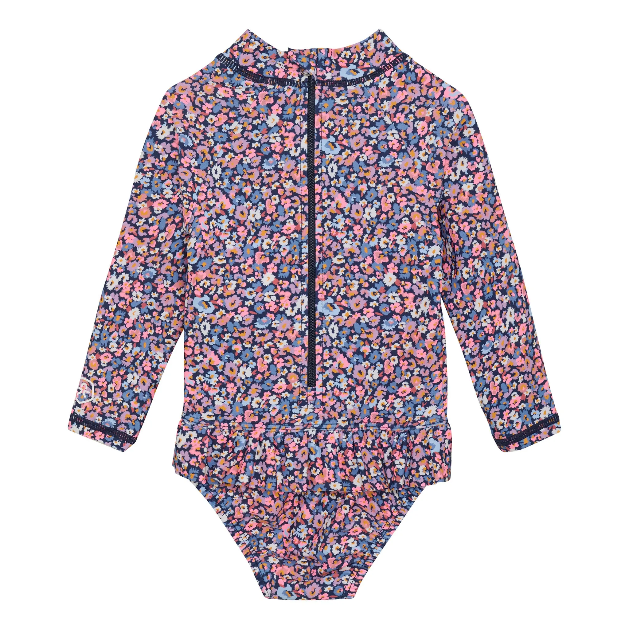 Color Kids Maillot UV Manches Longues Fleurs 9-18mois