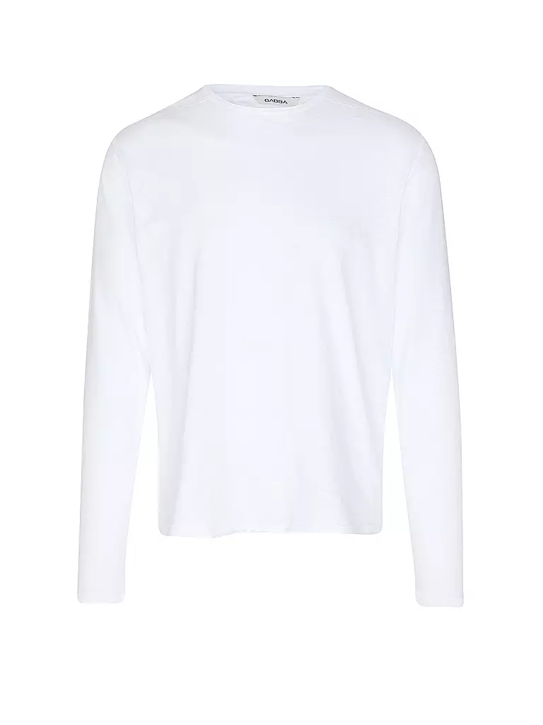 GABBA Langarmshirt KOSTANT weiss