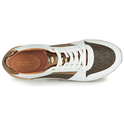 MICHAEL Michael Kors - BILLIE TRAINER Blanco / Marrón